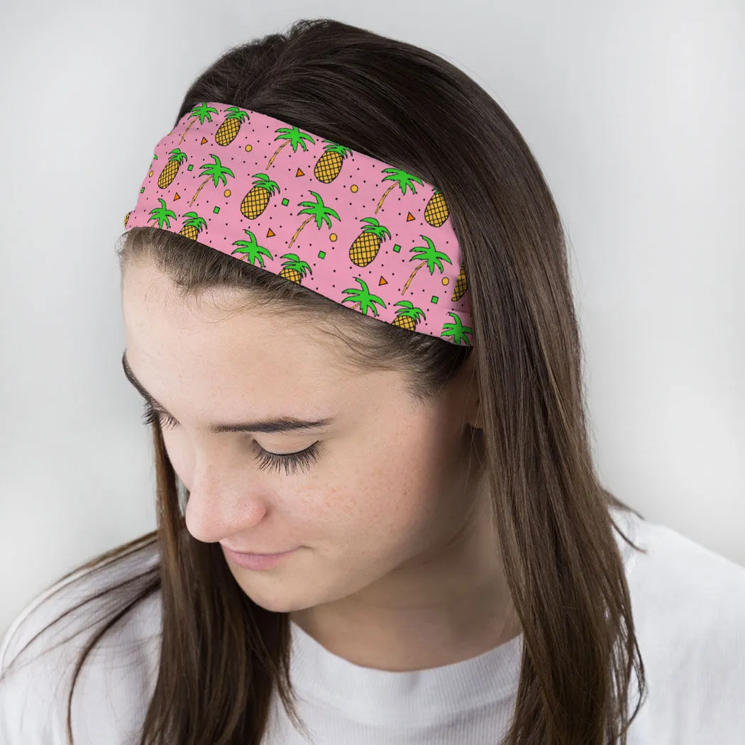 Multifunctional Headwear - Palm Trees And Pineapples RokBAND 6 Multifunctional Headwear - Palm Trees And Pineapples RokBAND - Image 4