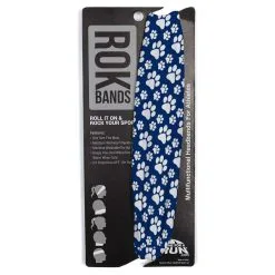 Multifunctional Headwear - Paw Prints RokBAND -goneforarun Sales 2023 gs 11488 NAVY PACKAGING