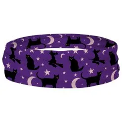 Multifunctional Headwear - Spooky Cats RokBAND