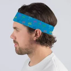Multifunctional Headwear - Tropical Palm Trees RokBAND -goneforarun Sales 2023 gs 11495 MALE2