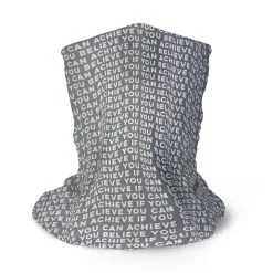 Multifunctional Headwear - Your Text Repeat RokBAND -goneforarun Sales 2023 gs 11499 LONG GRAY MAIN