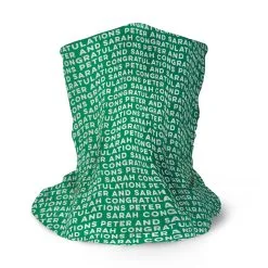 Multifunctional Headwear - Your Text Repeat RokBAND -goneforarun Sales 2023 gs 11499 LONG GREEN MAIN
