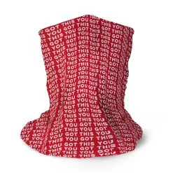 Multifunctional Headwear - Your Text Repeat RokBAND -goneforarun Sales 2023 gs 11499 LONG RED MAIN