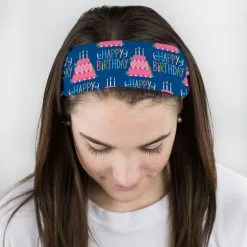 Multifunctional Headwear - Happy Birthday RokBAND -goneforarun Sales 2023 gs 11737 FEMALE1
