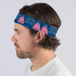Multifunctional Headwear - Happy Birthday RokBAND -goneforarun Sales 2023 gs 11737 MALE2