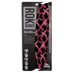 Multifunctional Headwear - Hearts And Xs RokBAND -goneforarun Sales 2023 gs 11739 BLACK PACKAGING