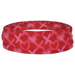 Multifunctional Headwear - Hearts And Xs RokBAND -goneforarun Sales 2023 gs 11739 RED RING