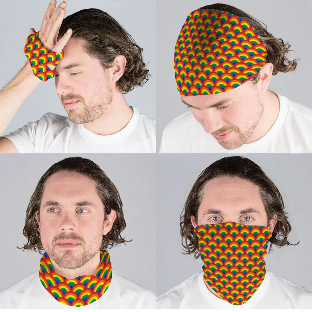Multifunctional Headwear - Rainbows RokBAND 4 Multifunctional Headwear - Rainbows RokBAND - Image 2