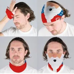 Multifunctional Headwear - Santa Face RokBAND -goneforarun Sales 2023 gs 11743 MALECOMP