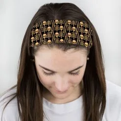 Multifunctional Headwear - Skeletons RokBAND -goneforarun Sales 2023 gs 11745 PALEORANGE FEMALE1