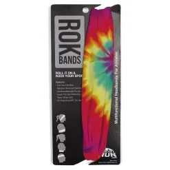 Multifunctional Headwear - Tie-Dye Spiral RokBAND -goneforarun Sales 2023 gs 11757 RAINBOW PACKAGING
