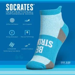 Socrates® Woven Performance Sock Set - Be Strong -goneforarun Sales 2023 gs 11971 DETAILS