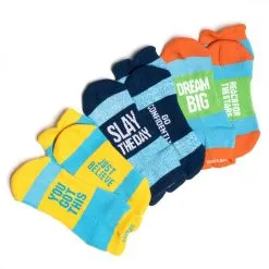 Socrates® Woven Performance Sock Set - You Got This