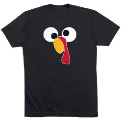 Short Sleeve T-Shirt - Goofy Turkey 14 Short Sleeve T-Shirt - Goofy Turkey -goneforarun Sales 2023 gs 12346 BLACK FLAT