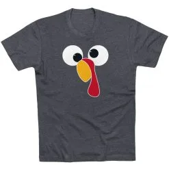 Short Sleeve T-Shirt - Goofy Turkey 15 Short Sleeve T-Shirt - Goofy Turkey -goneforarun Sales 2023 gs 12346 CHARCOAL FLAT