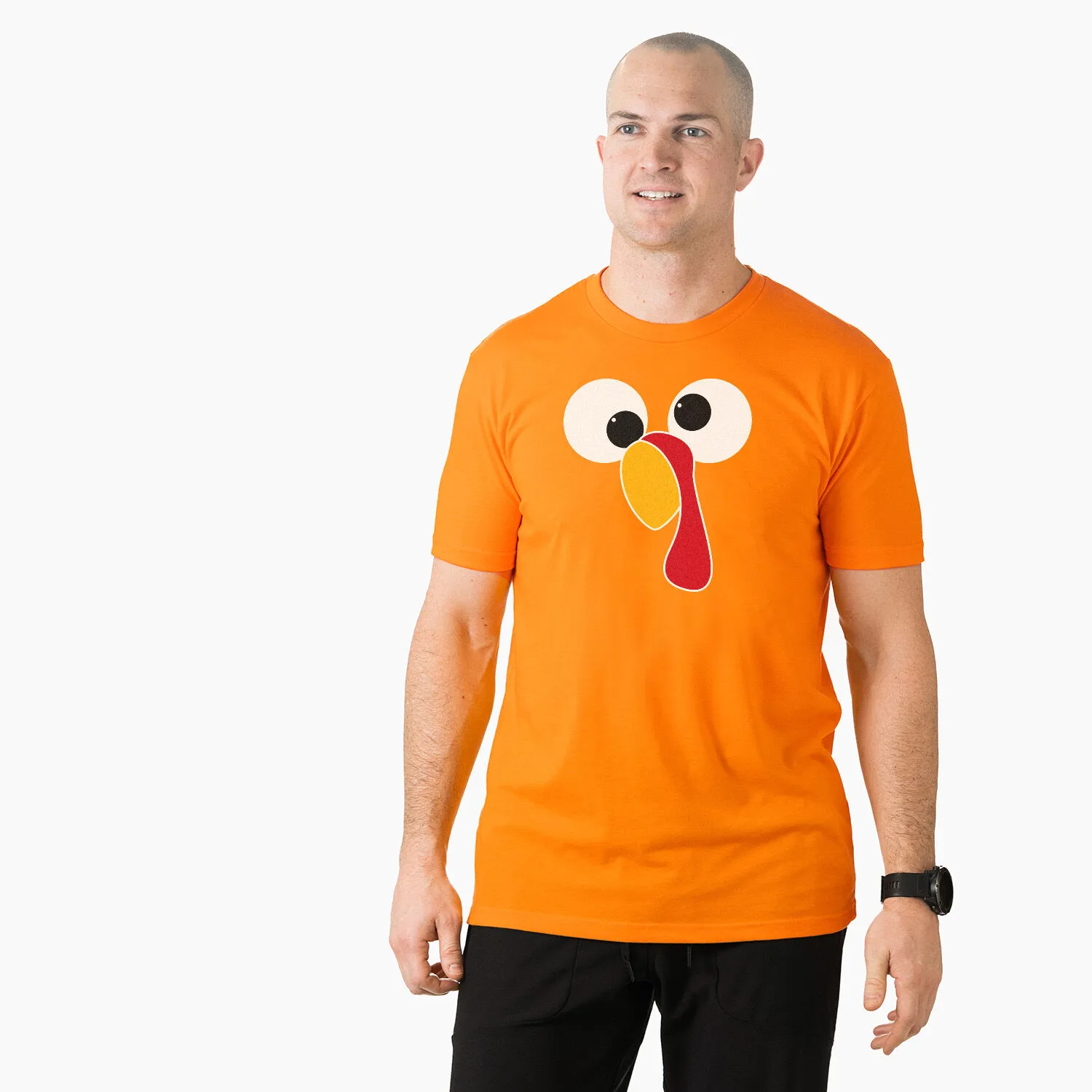 Short Sleeve T-Shirt - Goofy Turkey 4 Short Sleeve T-Shirt - Goofy Turkey - Image 2