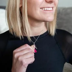 Sterling Silver Stick Figure Runner Necklace -goneforarun Sales 2023 tr 00019 LIFESTYLE