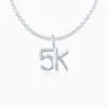 Sterling Silver 5K Necklace -goneforarun Sales 2023 tr 01798 CABLELINK
