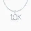 Sterling Silver 10K Necklace -goneforarun Sales 2023 tr 01799 CABLELINK