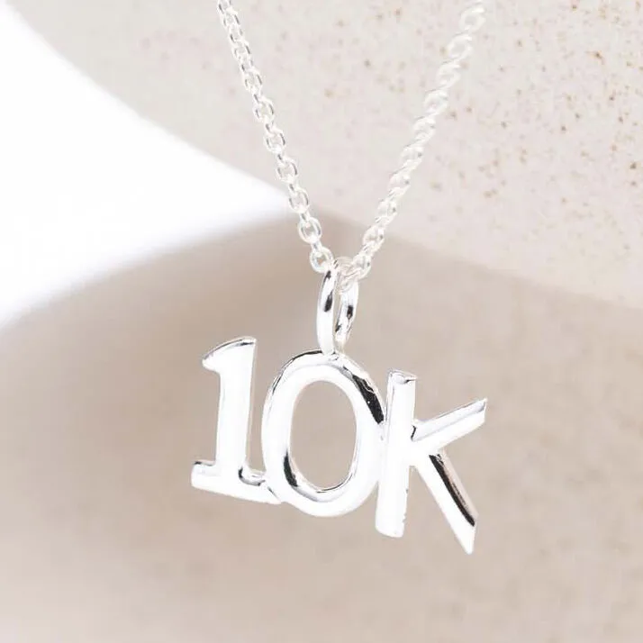 Sterling Silver 10K Necklace 4 Sterling Silver 10K Necklace - Image 2