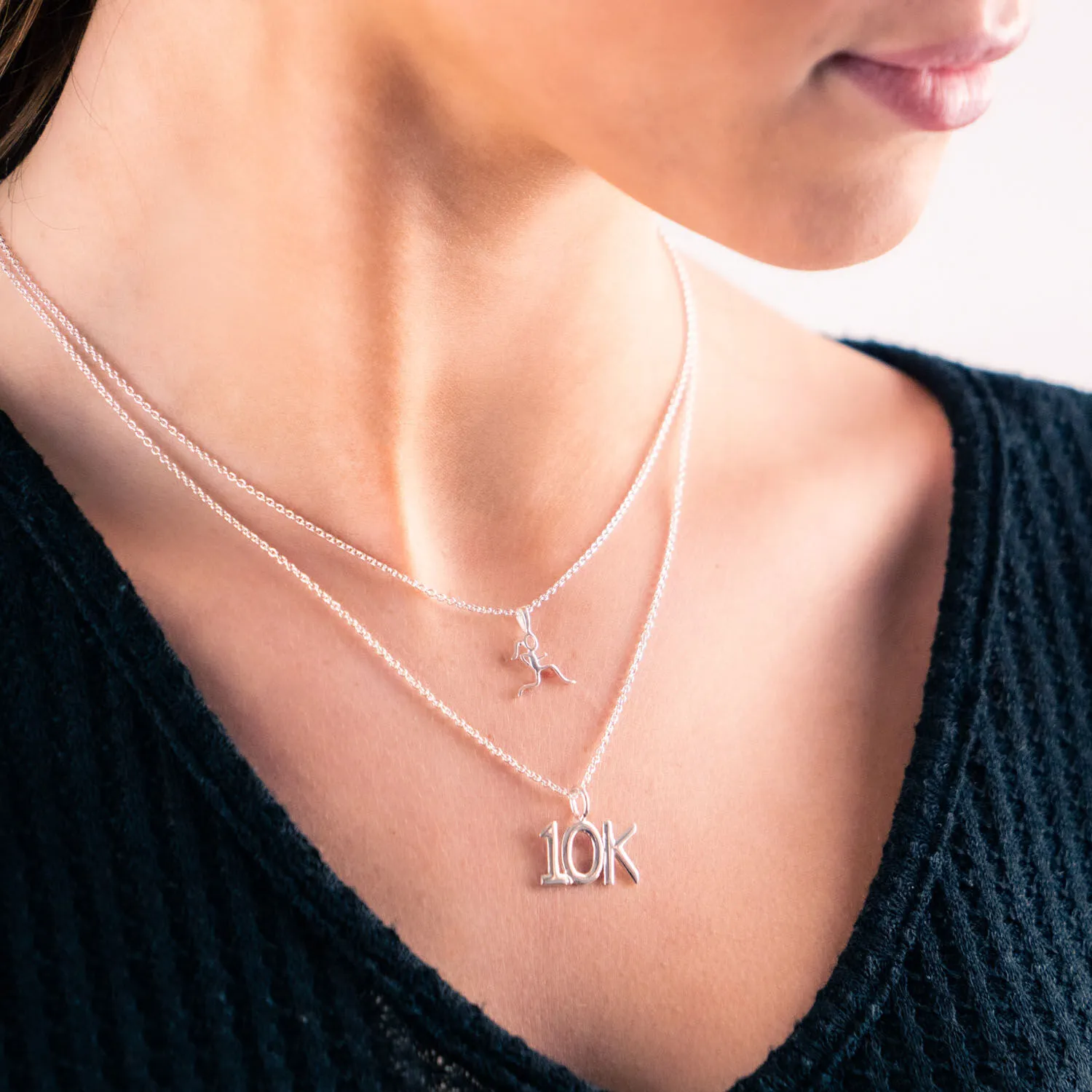 Sterling Silver 10K Necklace 7 Sterling Silver 10K Necklace - Image 5