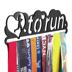 Race Medal Hanger Love To Run MedalART -goneforarun Sales 2023 tr 09306 4