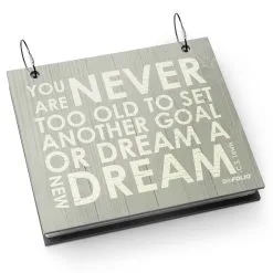 BibFOLIO® Race Bib Album - Never Too Old