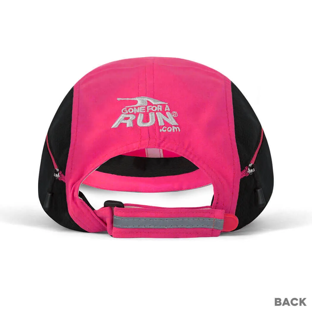 CoolRun Pocket Hat For Runners - Pink 4 CoolRun Pocket Hat For Runners - Pink - Image 2