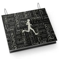 BibFOLIO® Race Bib Album - Running Inspiration Male