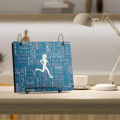 BibFOLIO® Race Bib Album - Running Inspiration Female -goneforarun Sales 2023 tr 11014 NAVY LIFESTYLE