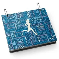 BibFOLIO® Race Bib Album - Running Inspiration Female