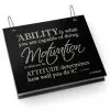 BibFOLIO® Race Bib Album - Ability. Motivation. Attitude -goneforarun Sales 2023 tr 12246 BLACK MAIN