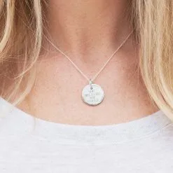 Sterling Silver She Believed NYC Half Marathon Necklace -goneforarun Sales 2023 tr 17451 CABLE 4