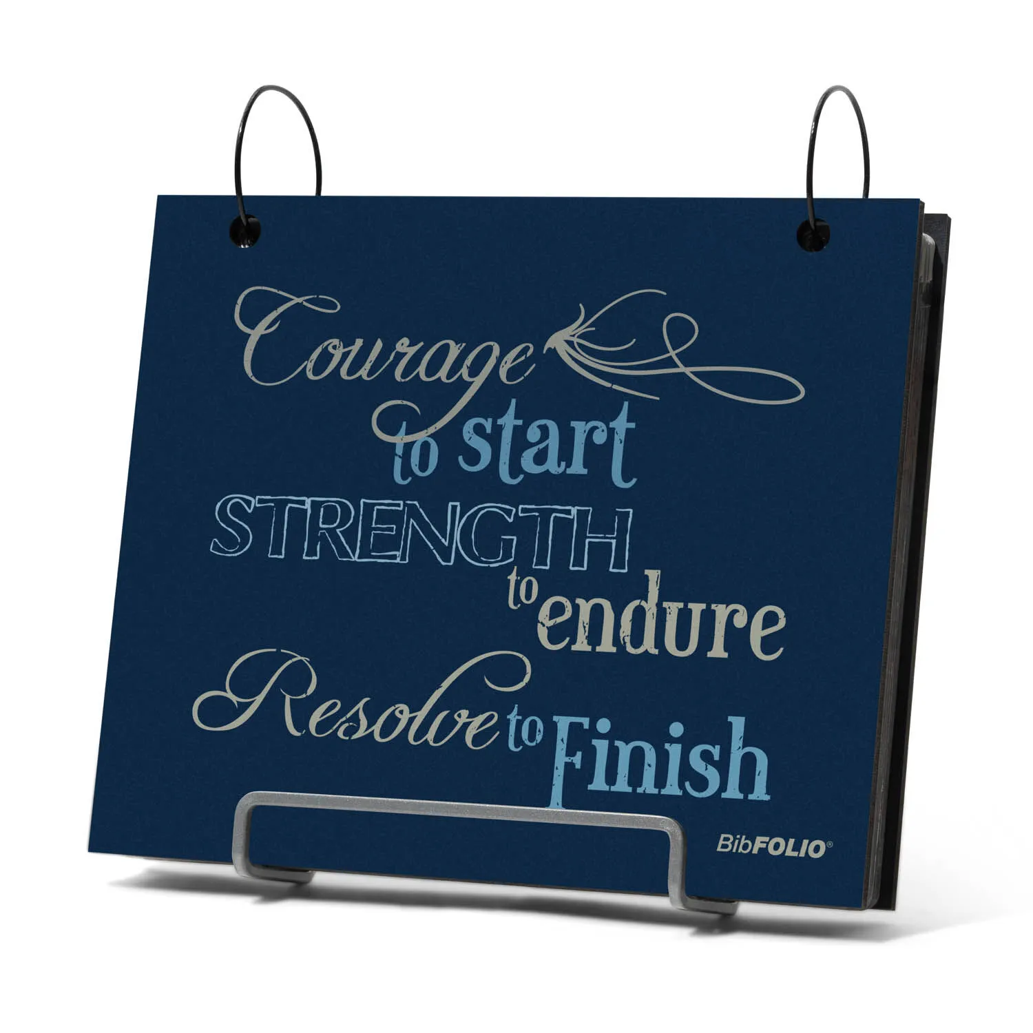 BibFOLIO® Race Bib Album - Courage To Start 4 BibFOLIO® Race Bib Album - Courage To Start - Image 2