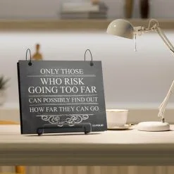 BibFOLIO® Race Bib Album - Only Those Who Risk -goneforarun Sales 2023 tr 17594 LIFESTYLE