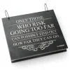 BibFOLIO® Race Bib Album - Only Those Who Risk -goneforarun Sales 2023 tr 17594 MAIN