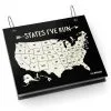 BibFOLIO® Race Bib Album - States I've Run 2 BibFOLIO® Race Bib Album - States I've Run -goneforarun Sales 2023 tr 18443 BLACK MAIN