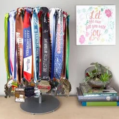 Premier Tabletop Running Race Medal Display -goneforarun Sales 2023 tr 18456 4