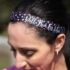 Athletic Juliband Non-Slip Headband - Will Run For Wine -goneforarun Sales 2023 tr 18539 CABERNET LIFESTYLE 1