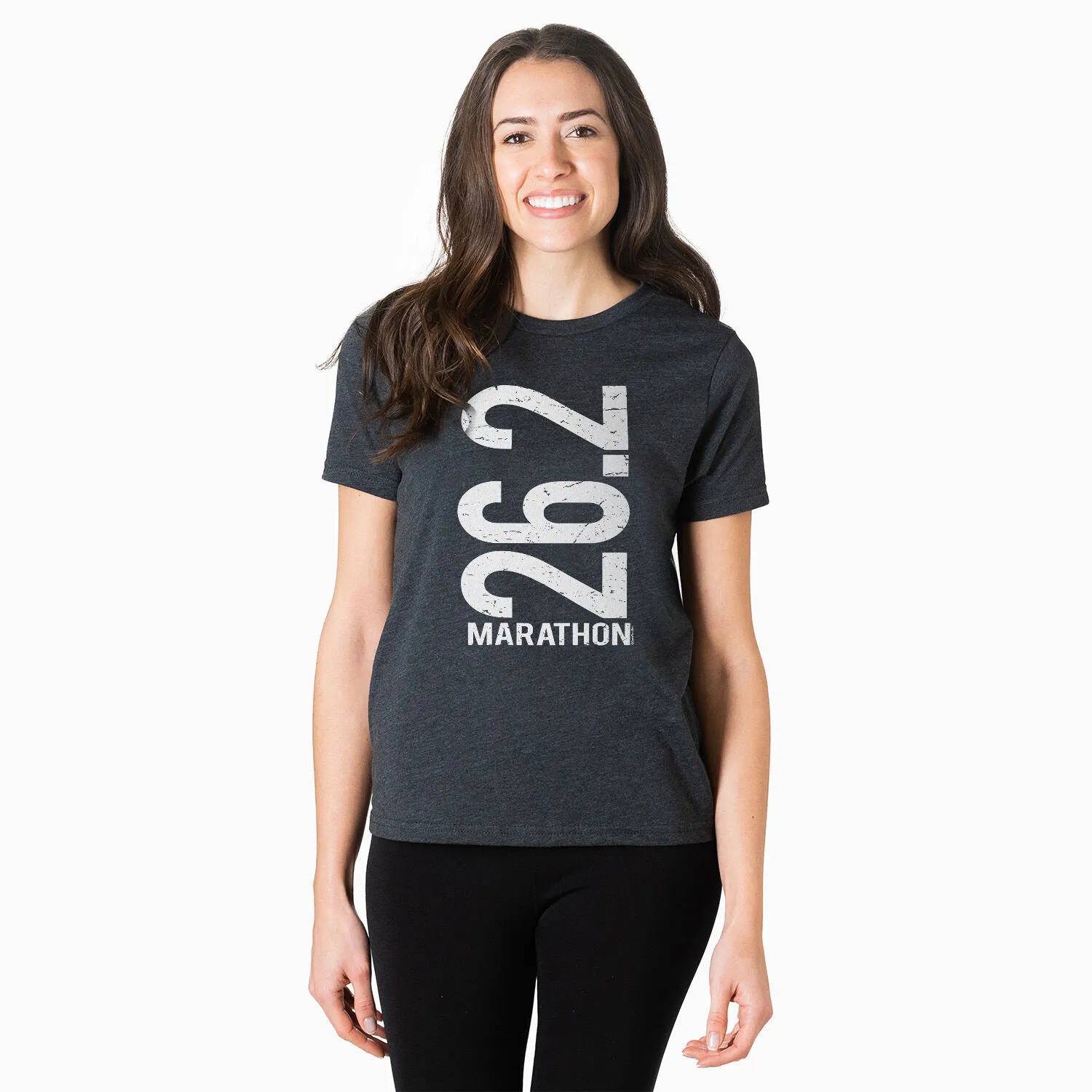 Running Short Sleeve T-Shirt - 26.2 Marathon Vertical 5 Running Short Sleeve T-Shirt - 26.2 Marathon Vertical - Image 3
