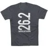 Running Short Sleeve T-Shirt - 26.2 Marathon Vertical 1 Running Short Sleeve T-Shirt - 26.2 Marathon Vertical -goneforarun Sales 2023 tr 18929 CHARCOAL FLAT