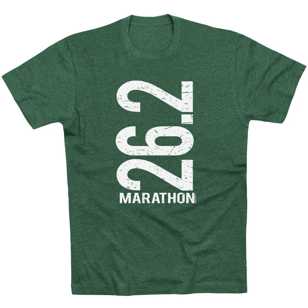 Running Short Sleeve T-Shirt - 26.2 Marathon Vertical 8 Running Short Sleeve T-Shirt - 26.2 Marathon Vertical - Image 6