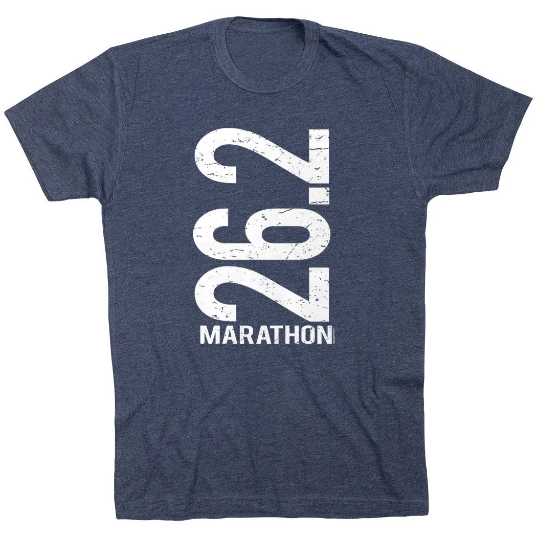 Running Short Sleeve T-Shirt - 26.2 Marathon Vertical 12 Running Short Sleeve T-Shirt - 26.2 Marathon Vertical - Image 10