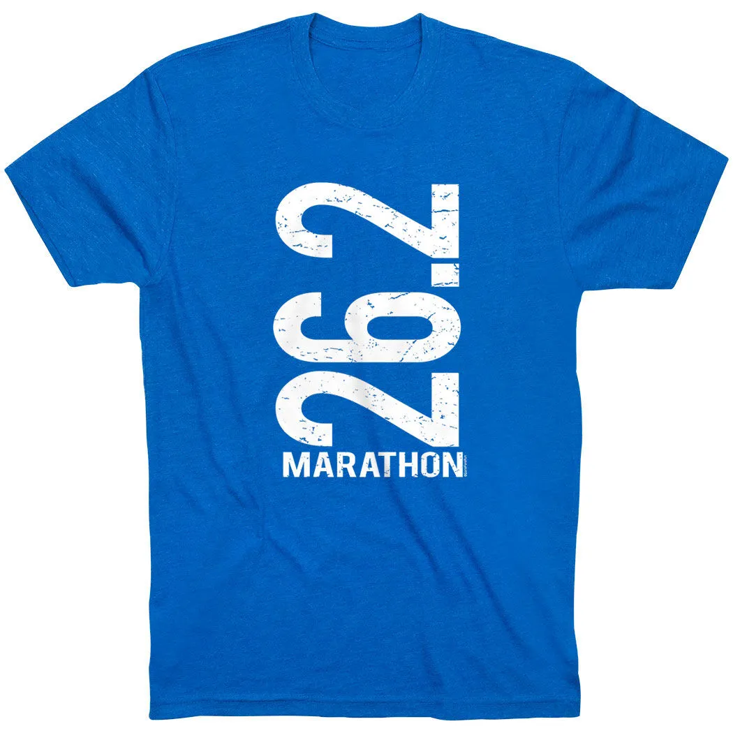 Running Short Sleeve T-Shirt - 26.2 Marathon Vertical 15 Running Short Sleeve T-Shirt - 26.2 Marathon Vertical - Image 13