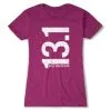 Women's Everyday Runners Tee 13.1 Half Marathon Vertical -goneforarun Sales 2023 tr 18945 LUSHBERRY