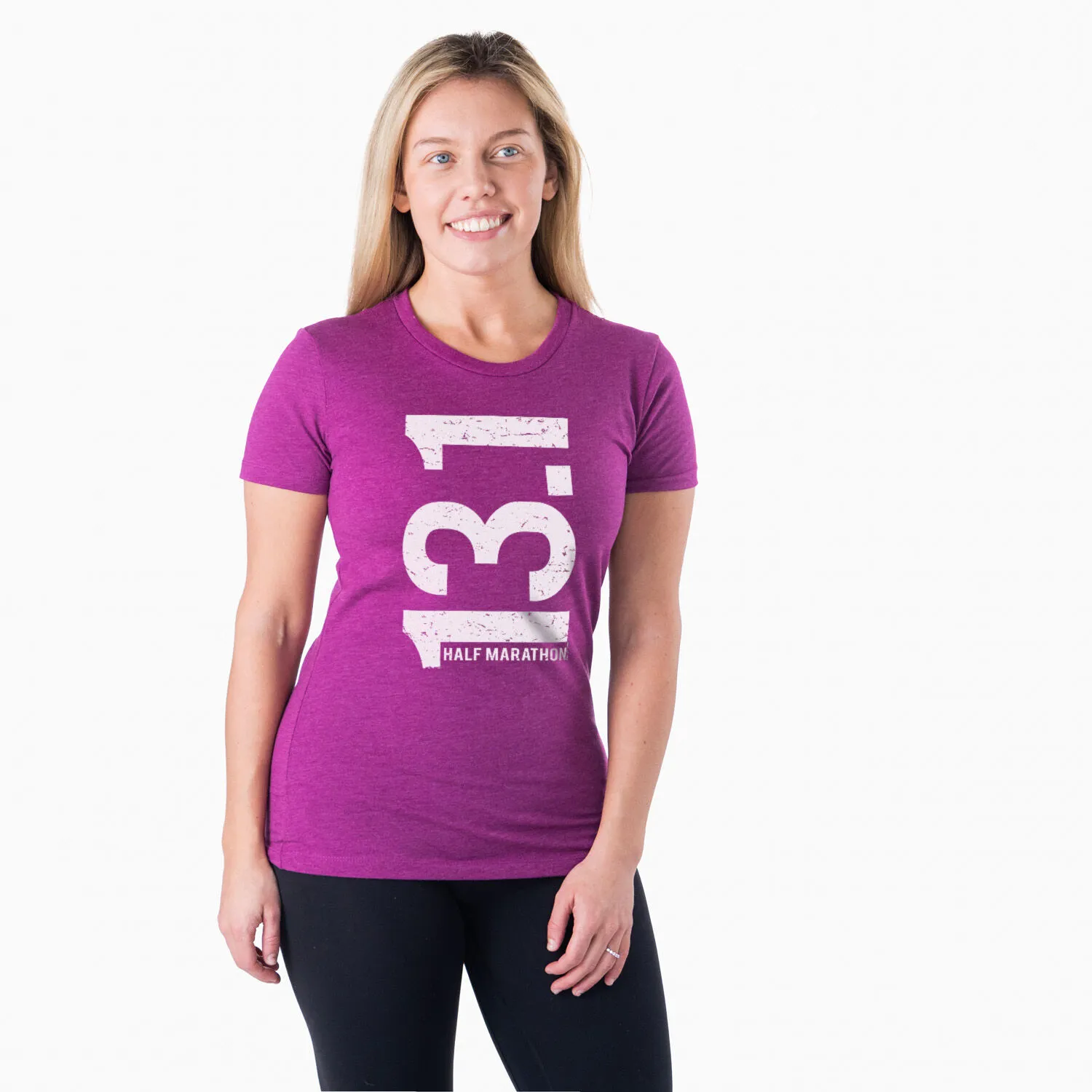 Women's Everyday Runners Tee 13.1 Half Marathon Vertical 4 Women's Everyday Runners Tee 13.1 Half Marathon Vertical - Image 2