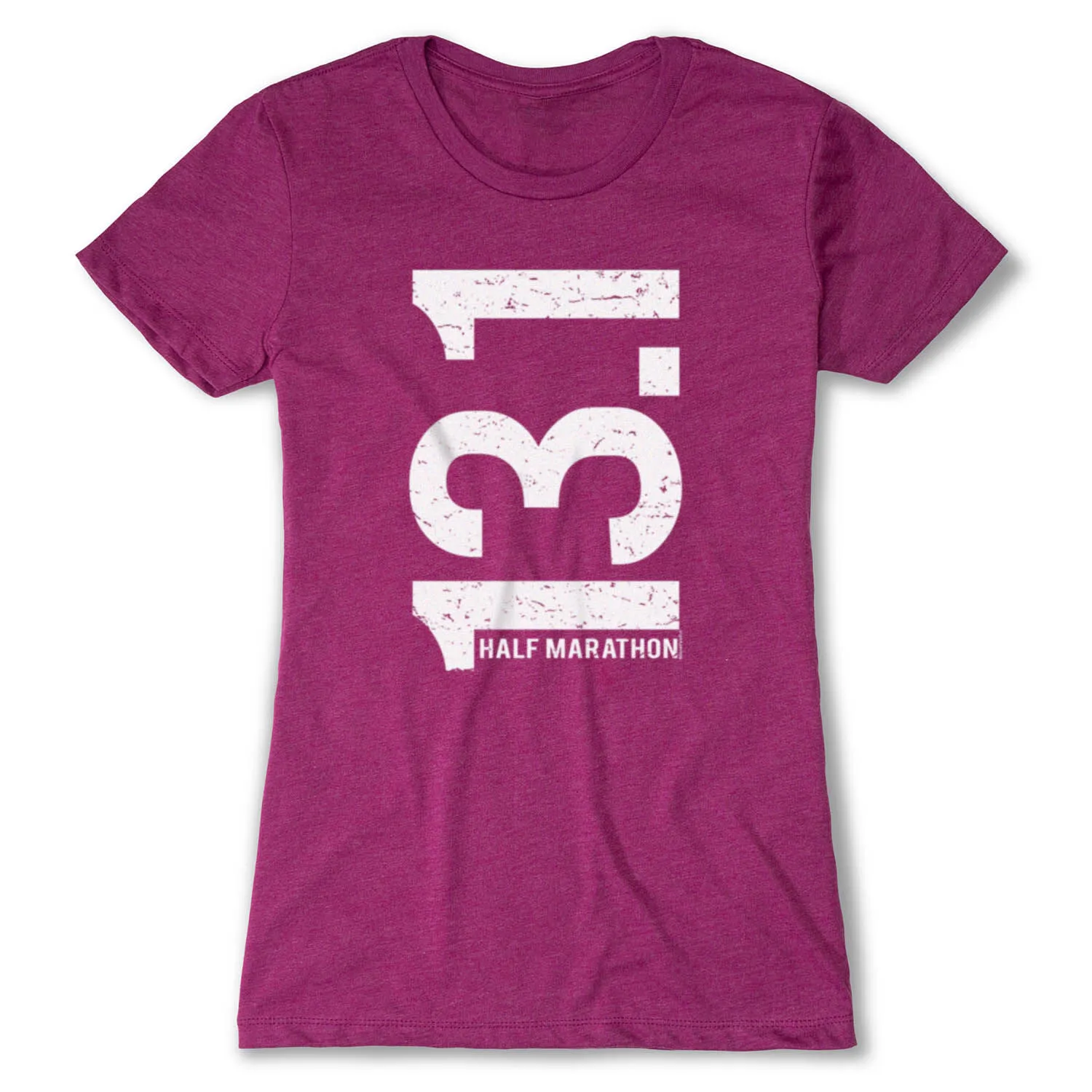 Women's Everyday Runners Tee 13.1 Half Marathon Vertical 3 Women's Everyday Runners Tee 13.1 Half Marathon Vertical