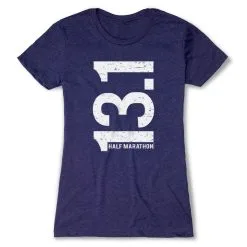 Women's Everyday Runners Tee 13.1 Half Marathon Vertical 22 Women's Everyday Runners Tee 13.1 Half Marathon Vertical -goneforarun Sales 2023 tr 18945 STORMINDIGO