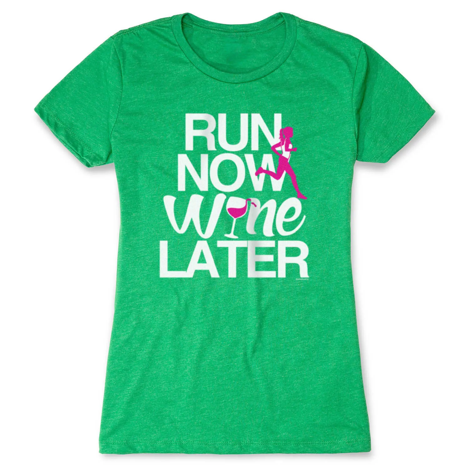 Women's Everyday Runners Tee Run Now Wine Later (Bold) 7 Women's Everyday Runners Tee Run Now Wine Later (Bold) - Image 5