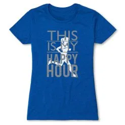 Women's Everyday Runners Tee This Is My Happy Hour -goneforarun Sales 2023 tr 18953 ROYAL